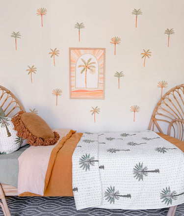 Green Mixed Happy Palms - Half Set
